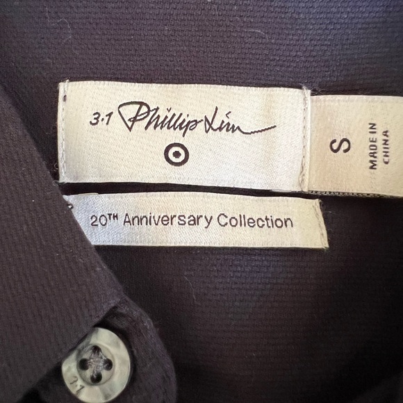 3.1 Phillip Lim for Target Men’s Buttoned Shirt with Soft Camo Sleeves Size S - Picture 7 of 8